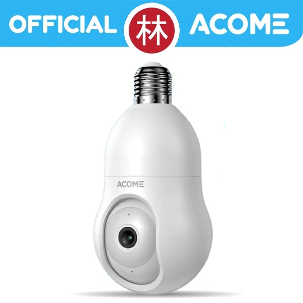 Acome APC8S Smart IP WiFi Camera CCTV 2.5K 1440P Kamera Bohlam E27 - Acome APC8S JKT
