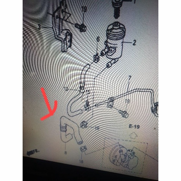 Selang Tabung Power Steering Stering Honda Crv Gen 2 2003-2006