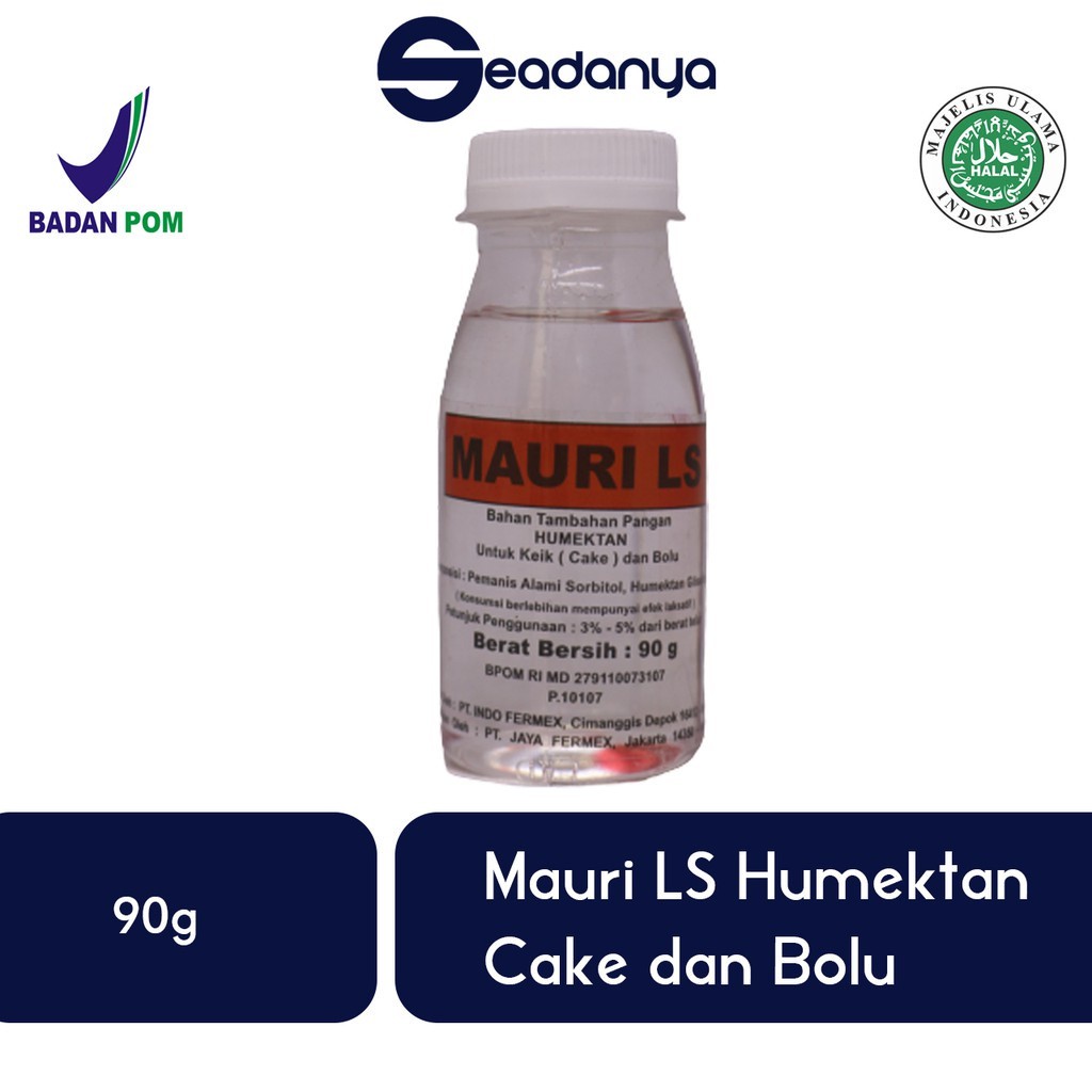 

Mauri Ls - Bahan Tambahan Pangan - Pelembut Kue , Cake , Roti - 90g - Halal MUI & BPOM