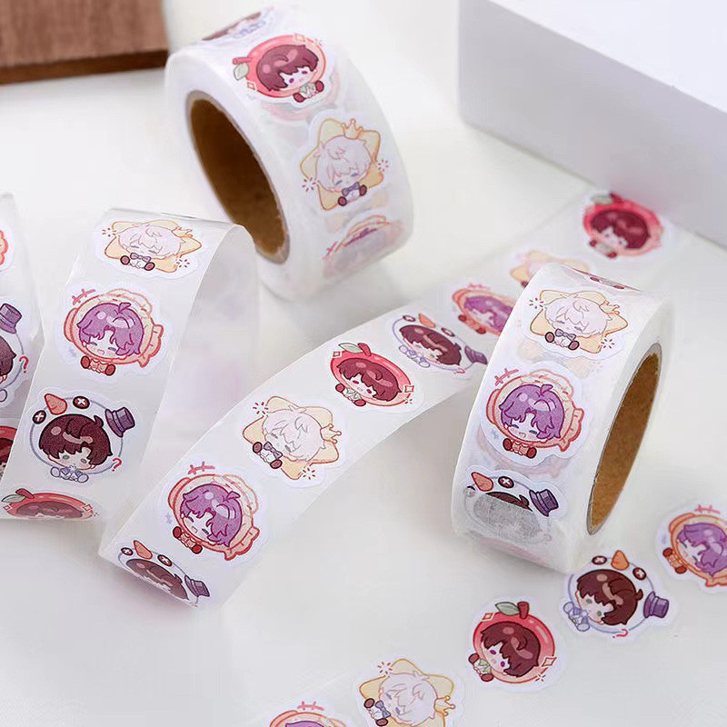 

(400 pcs) Murah Stiker Gulung Murah Love and Deep space