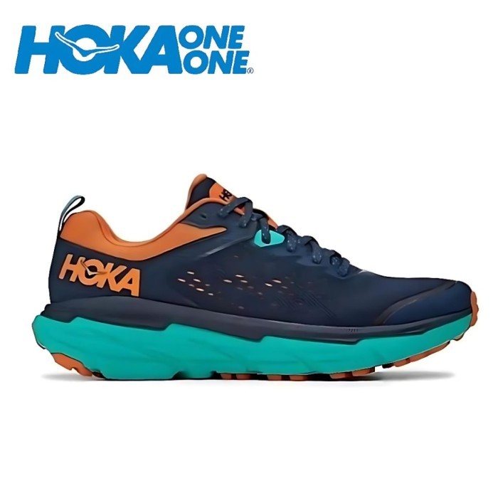 SEPATU HOKA RUNNING CHALLENGER ATR 6 OUTER SPACE ATLANTIS Shoes Standard
