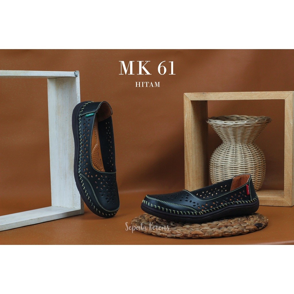 TOMOYSHOP Sepatu Kickers Wanita Flat Shoes Kode MK-61