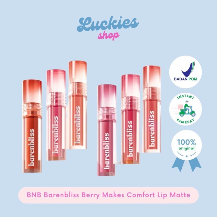 BNB Barenbliss Berry Makes Com Lip Matte Lipstik LipstiLipmatte