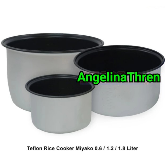 ATMAS PANCI MAGICOM MIYAKO - PANCI TEFLON RICE COOKER - DALEMAN RICE COOKER - 0.6L