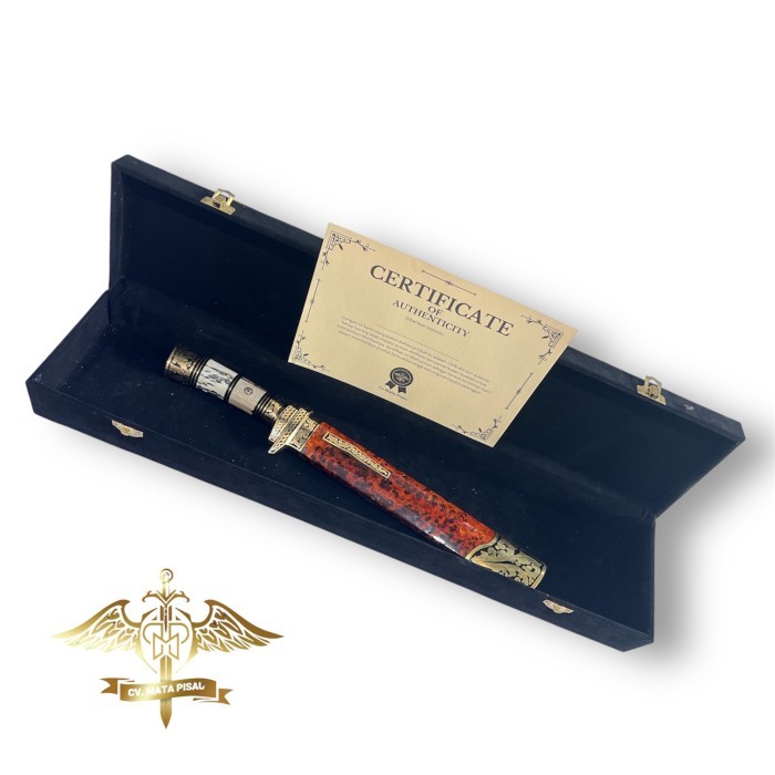 Pisau Golsem sembelih super premium elmax bergaransi