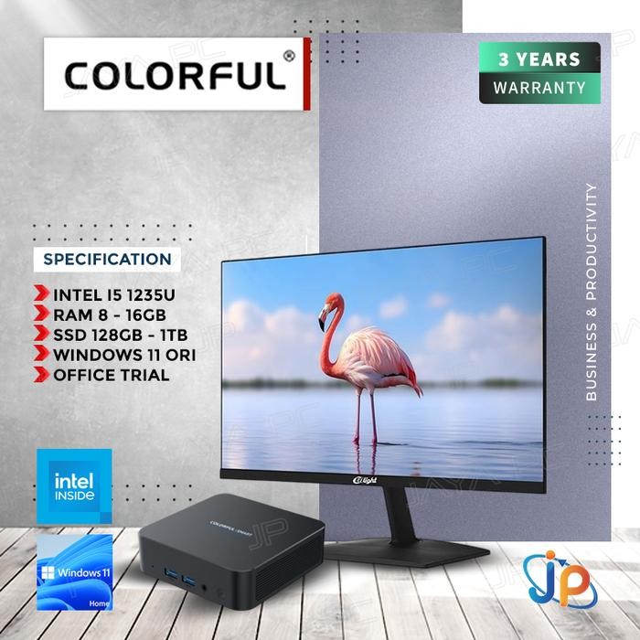 Colorful Mini Pc Smart 300 - Intel Core i5 1235U + OS Windows 11
