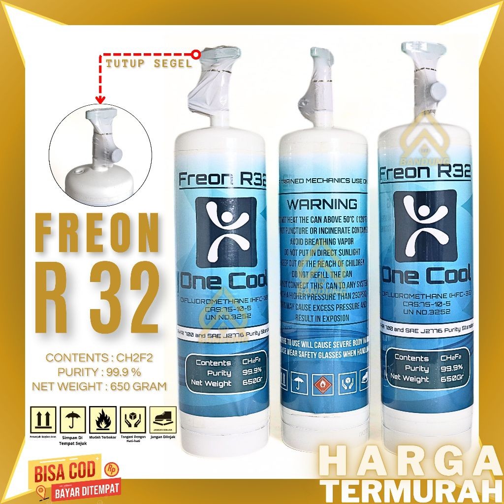 FREON R32 TANAKA REFRIGANT | PREON R 32 REFRIGANT 1 KG CH2F2 | FLUOROCARBONS | FREON R-32 TANAKA KEM
