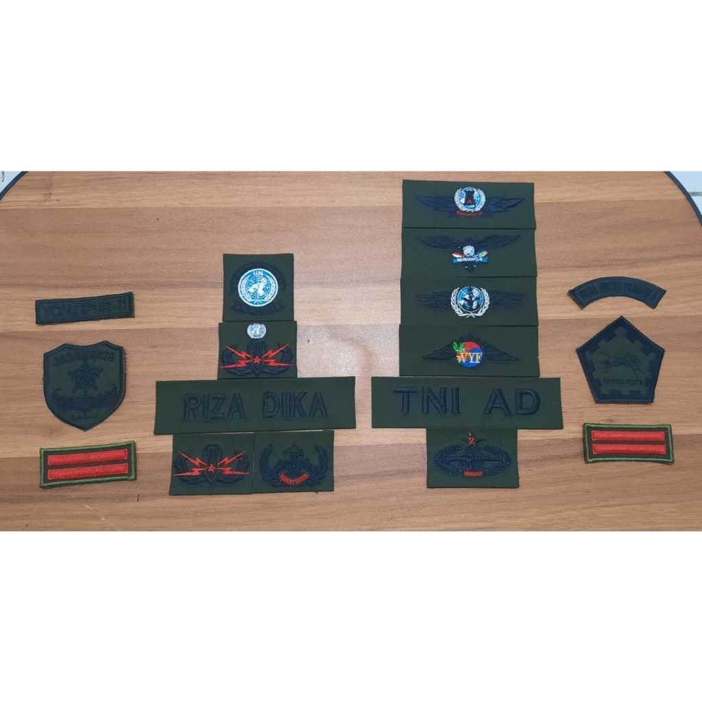 Papan Nama PDL TNI/Atribut Bandung/Atribut Perkeras/Atribut TNI Berkualitas/Atribut Bagus