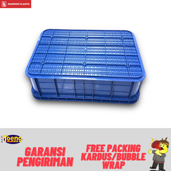 

KERANJANG INDUSTRI 61x43x20 BUNTU MP / KRAT PLASTIK / KERANJANG keranjangDijamin Ori