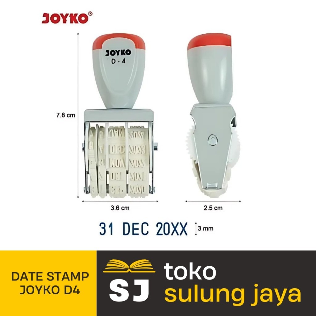 

DATE STAMP JOYKO D4 | STEMPEL TANGGAL JOYKO D4