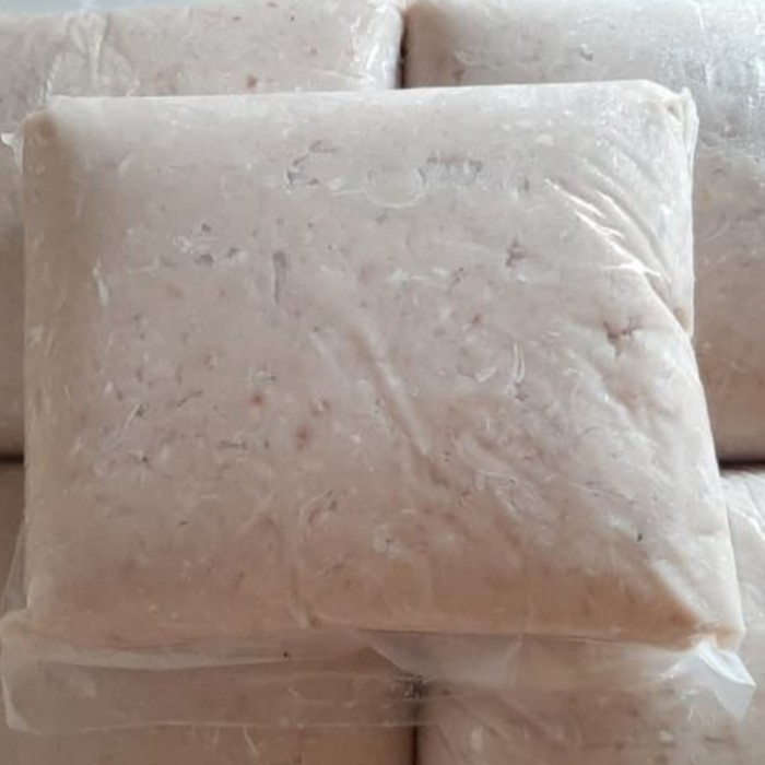 

Ikan tenggiri giling manual 1 kg untuk pempek, olahan makanan