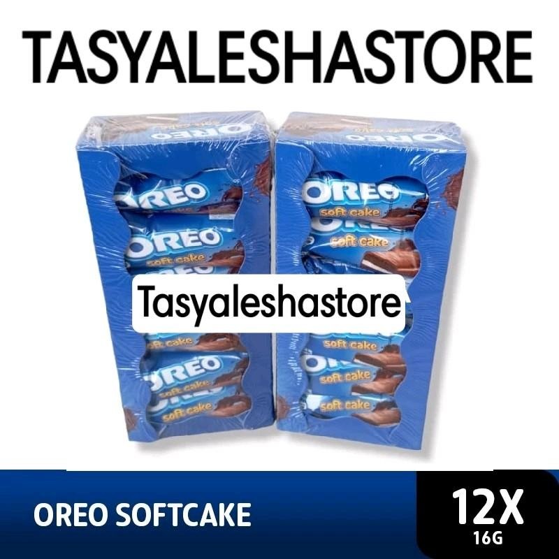 

Oreo Soft Cake Bolu Cokelat 16g 1 Box isi 12 pcs Food Frozen Coklat Choco Chocolate Susu