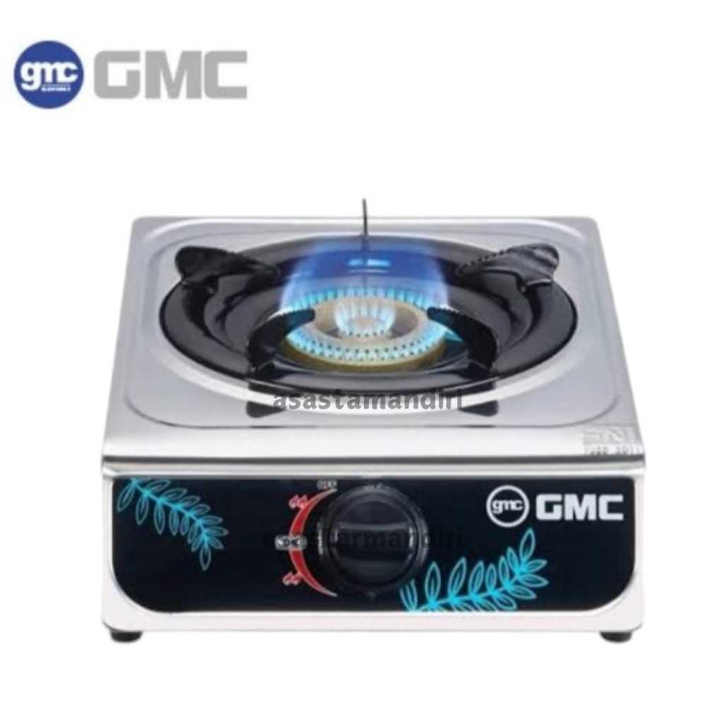 Kompor Gas 1 Tungku GMC 112 Stainless Steel/Kompor GMC 1 Tungku Cor/Kompor Gas 1 Tungku Body Stainle