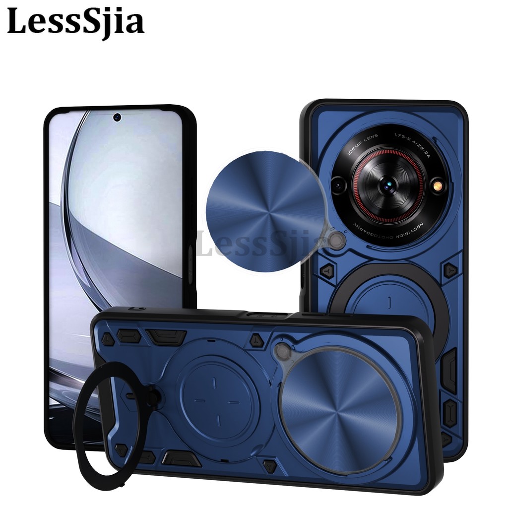 Phone Cover ZTE Nubia Focus Blade A75 Blade V70 Max Nubia V70 Max New Design Ring Stand Screen Heigh