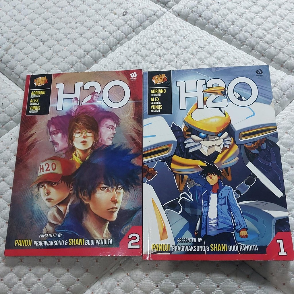 komik h2o panji pragiwaksono