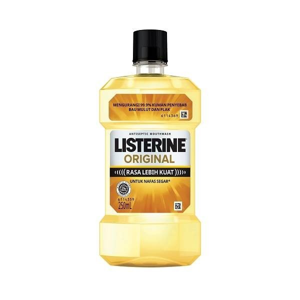 LISTERINE MOUTHWASH ORIGINAL 250 ML