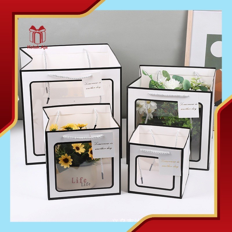 

Paper Bag Kado / Goodiebag Kado / Tas Kantong Kado / Paper Bag Motif Marmer I AB01-AB02