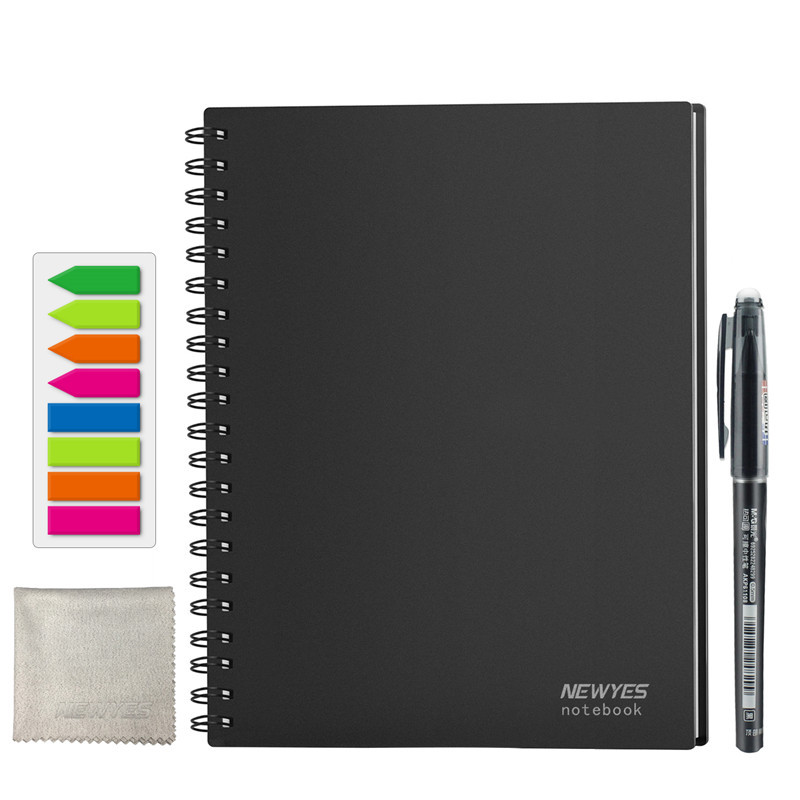 

A5 B5 Smart Erasable Notebook Paper Erase Notepad Note Pad Lined With Pen Pocketbook Diary Journal Office School Drawing Gift