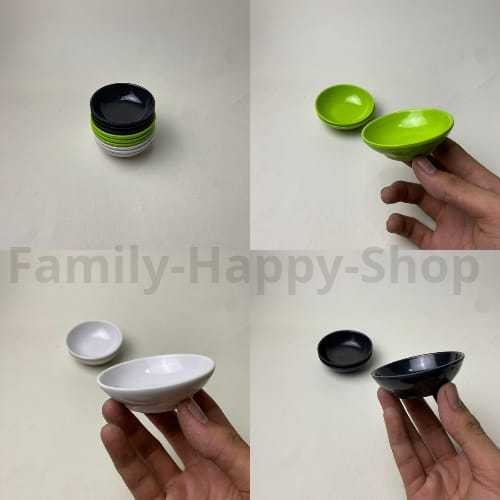 TP 1 Lusin/ 6 Pcs Mangkok Sambal Kecil,Piring Sambal Kecil,Mangkok Melamin Kecil,Mangkok Saous Melam