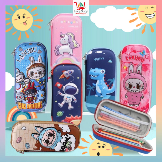 

[ BARU ] Kotak Pensil Karakter 3D Timbul Anak Sekolah Impor Premium EVA