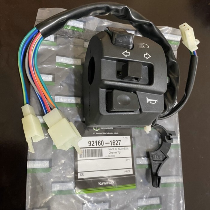 KLX SAKLAR KIRI KLAKSON SEN LAMPU DIM SWITCH TOMBOL HOLDER MOTOR SEIN