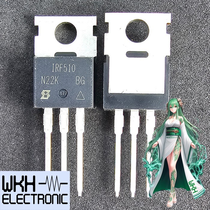 PART TOOLS ORI IRF510 IRF510N IRF 510 IRF 510N 5.6A 100V N-Channel Mosfet
