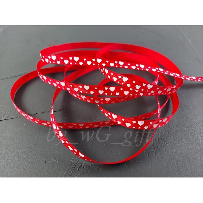 

Pita Grossgrain Tema Valentine Lebar 1 cm Motif 01