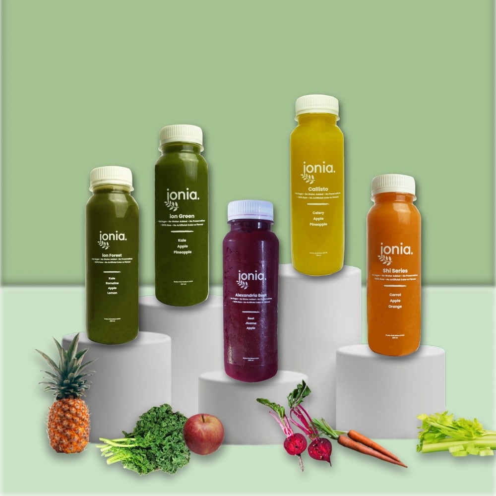 

Cold Pressed Juice Paket Detox Juice Jus Buah dan Sayur Diet Sehat Cleanse 5 Botol 250ml