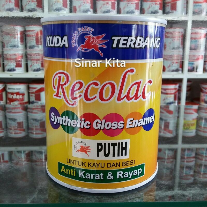 Cat Kayu Besi Recolac - Kuda Terbang