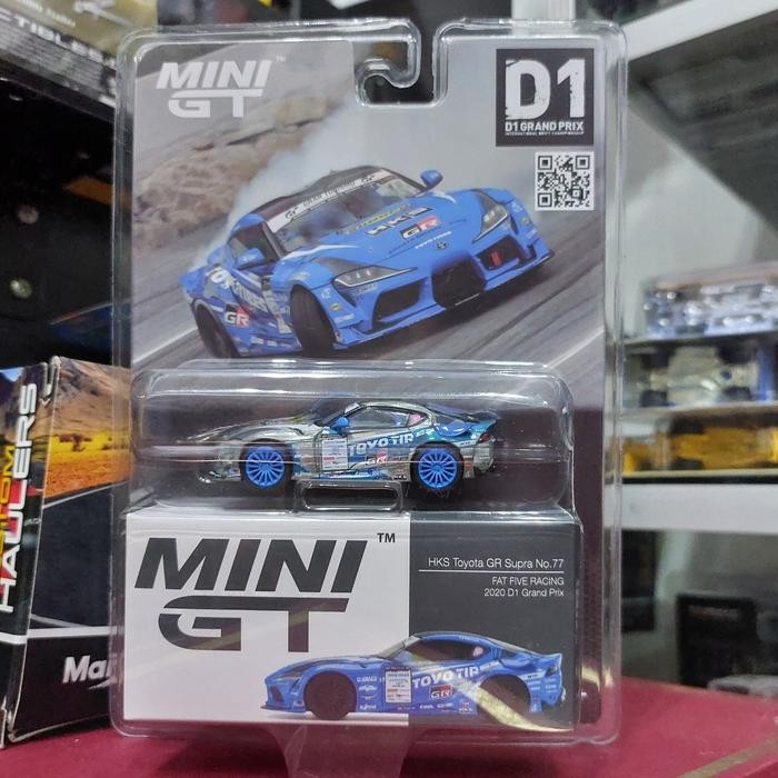 LP2155 Mini GT Skala 64 Toyota GR Supra Toyo No 77 CHASE