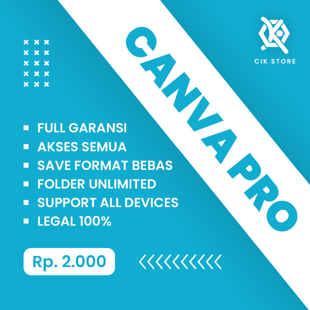 CANVA PRO RESMI 1 BULAN LEGAL TERMURAH