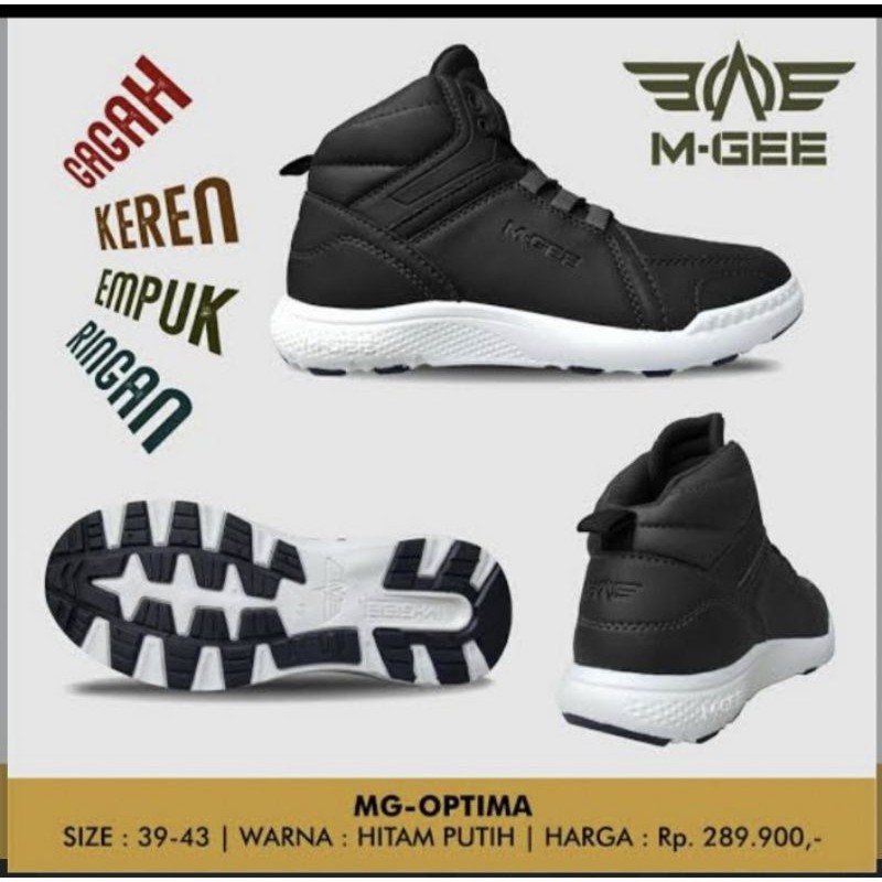 Sepatu Hiking Mgee Optima Mid Cut Pria