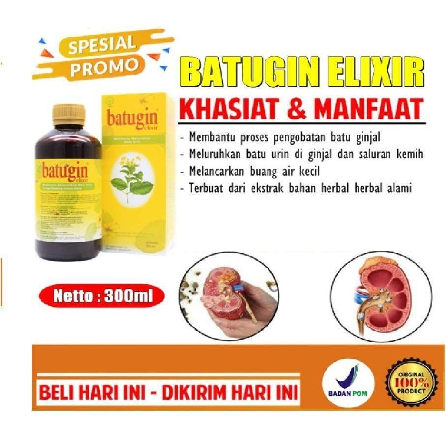 

Batugin Elixir 300mL Perawatan Ginjal