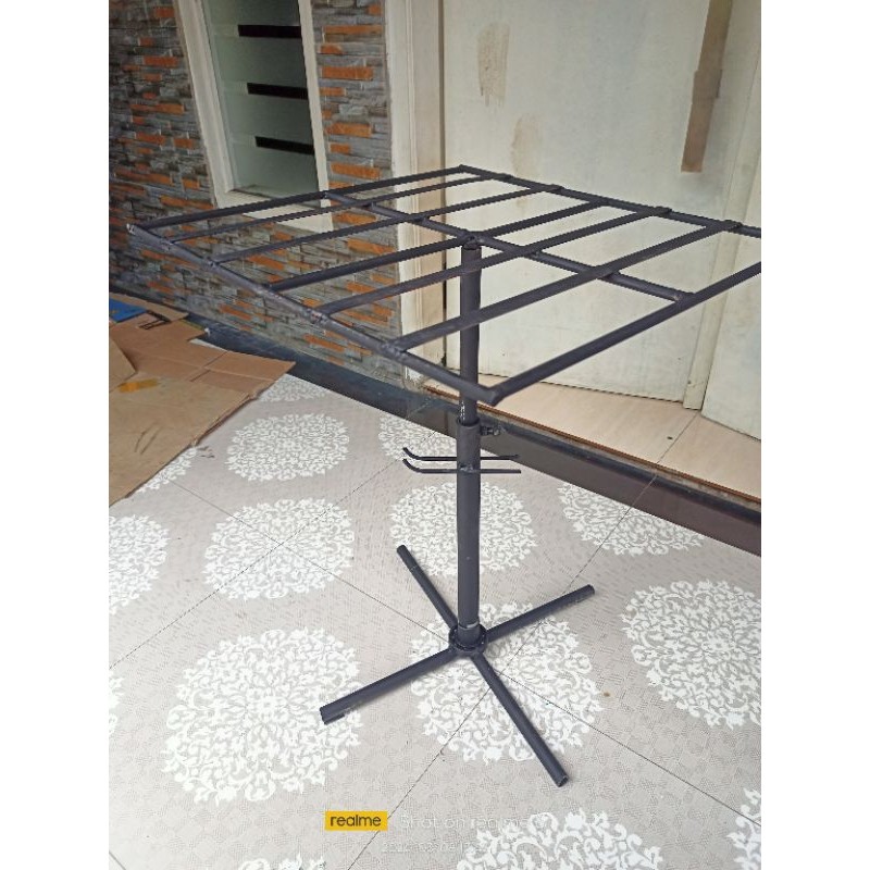 MEJA CAT TINGGI 80 CM | MEJA BESI KUALITAS KUAT