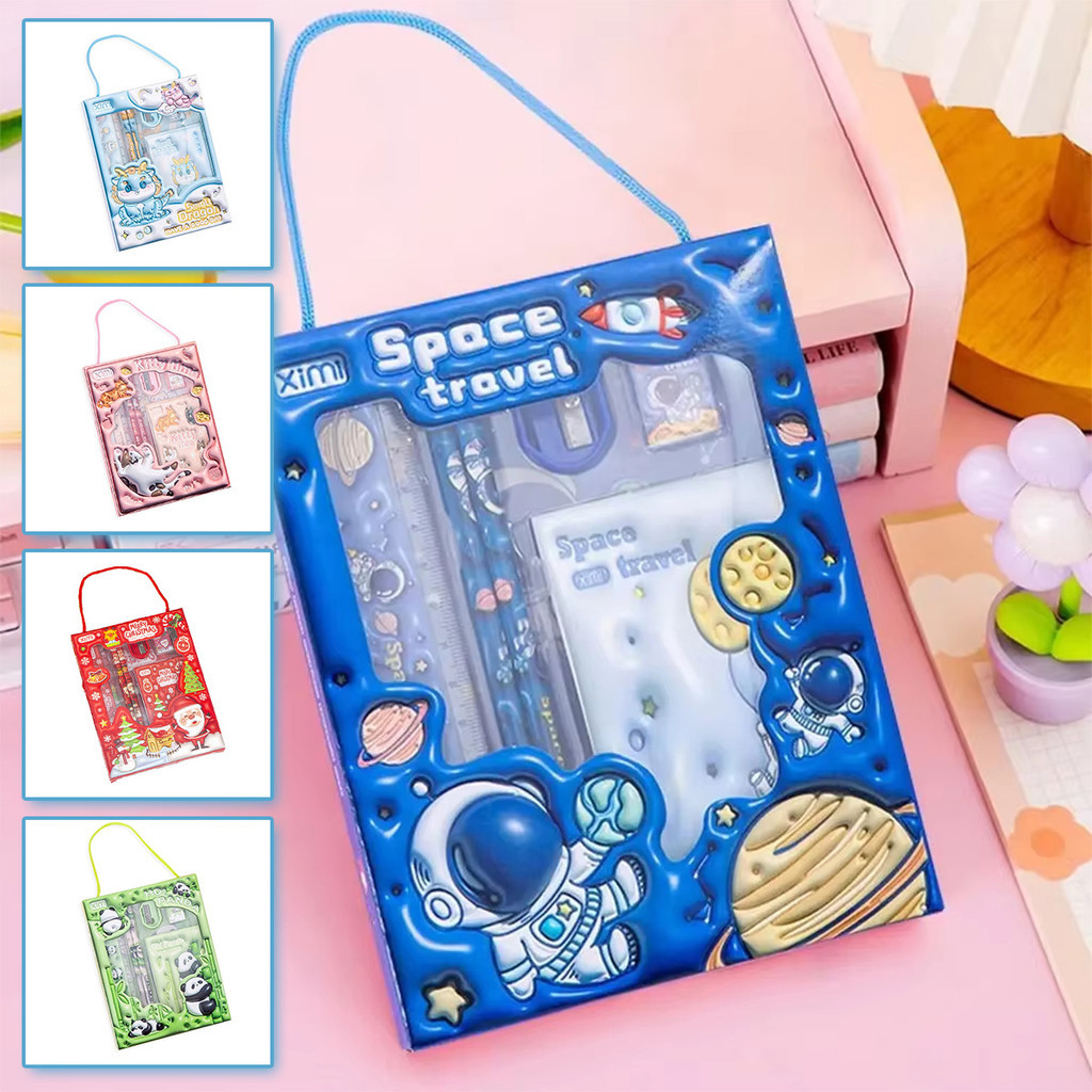 

6.6 Diskon 1Set Set Pensil Anak Murah Alat Tulis Set Anak SD Set Alat Tulis Alat Tulis Kartun Tiga Dimensi Hadiah untuk Siswa Sekolah Dasar Selama Musim Sekolah