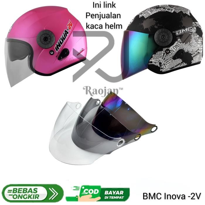 Kaca helm BMC Inova 2V Visor helm BMC Inova 2V