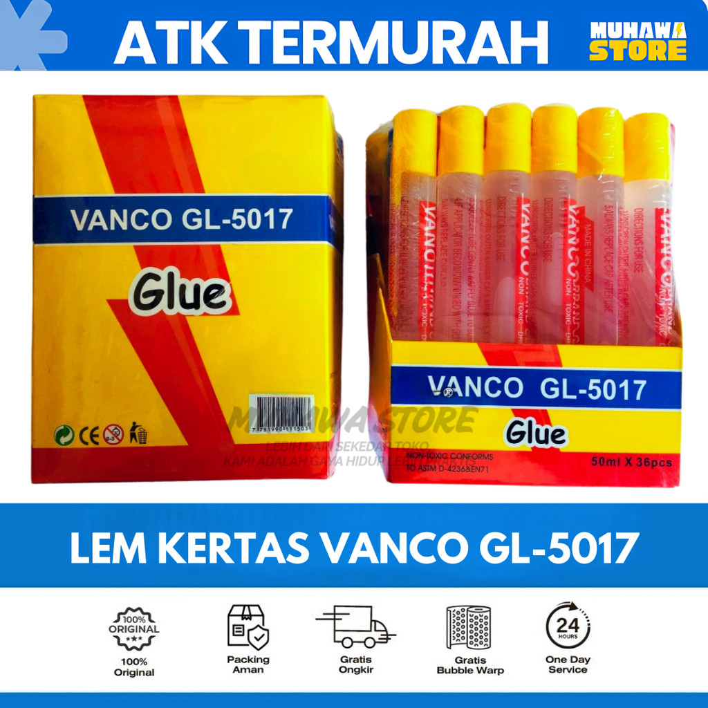 

LEM KERTAS CAIR VANCO GL-5017 / GLUE PAPER VANCO GL- 5017