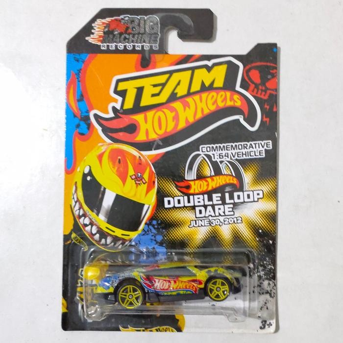 TR99 Hotwheels Hot Wheels Super Blitzen kuning 2012 XGames Double Loop rare