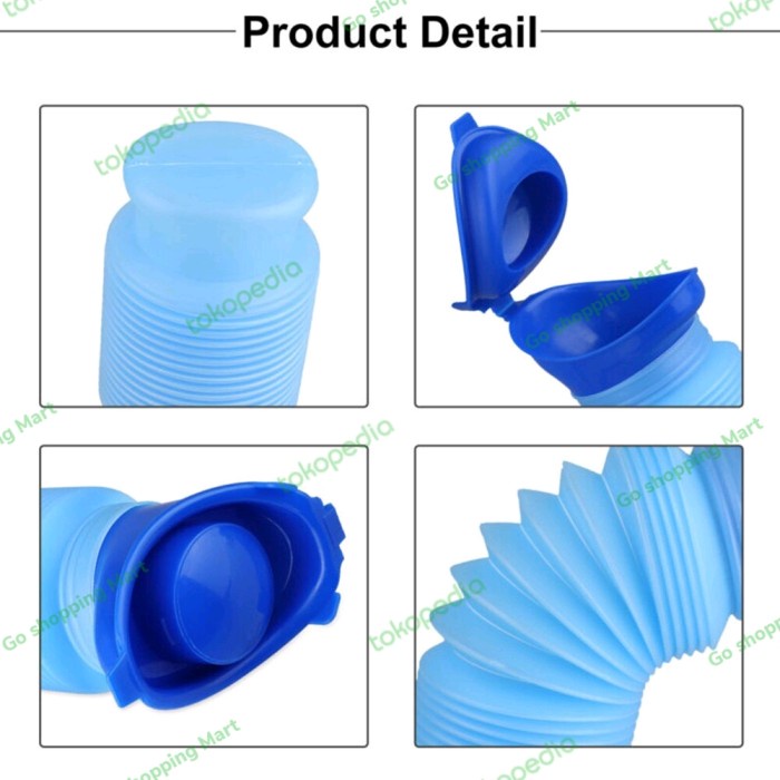 (COD) Tampung Air Kencing Botol Pipis/Toilet Wanita, Pria, Anak Pispot