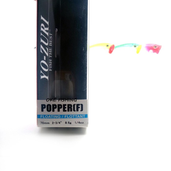 Umpan Pancing Yo-Zuri 3D Inshore Popper F 8.5g