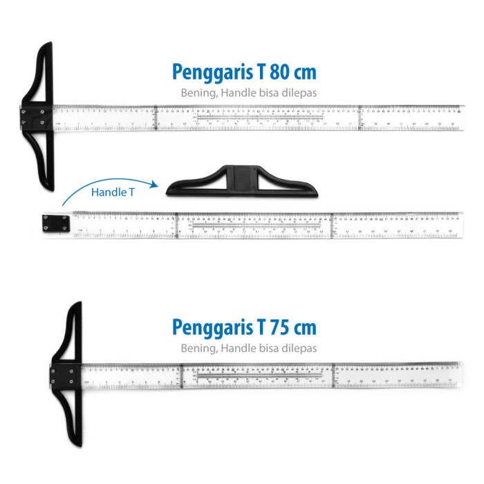 

Penggaris T, Mor Segitiga Meja gambar Drafting Arsitek bukan Rotring - Segitiga 22.5cm