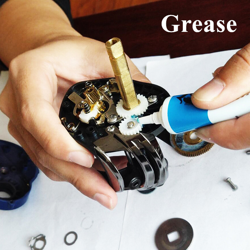 2Pcs/Set Pelumas Reel Pancing / Lubricating Grease Gear Fishing / Minyak Oil Premium Terbaik