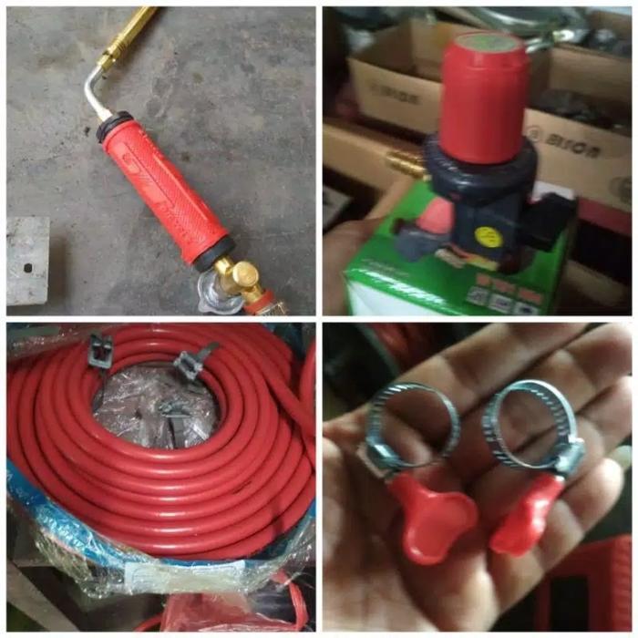 alat las kulkas + selang regullator