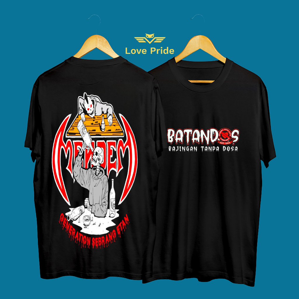 Kaos Tshirt Baju Distro Batandos Generation Sebrang Etan Mendem Netral Premium Terbaru