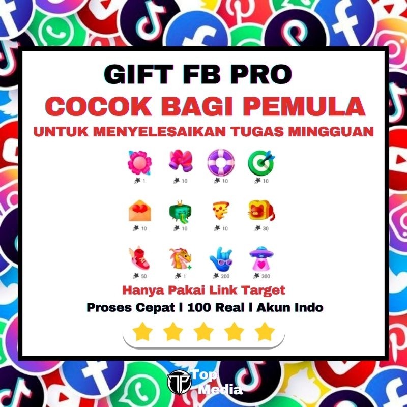 Gift Bintang Facebook Termurah