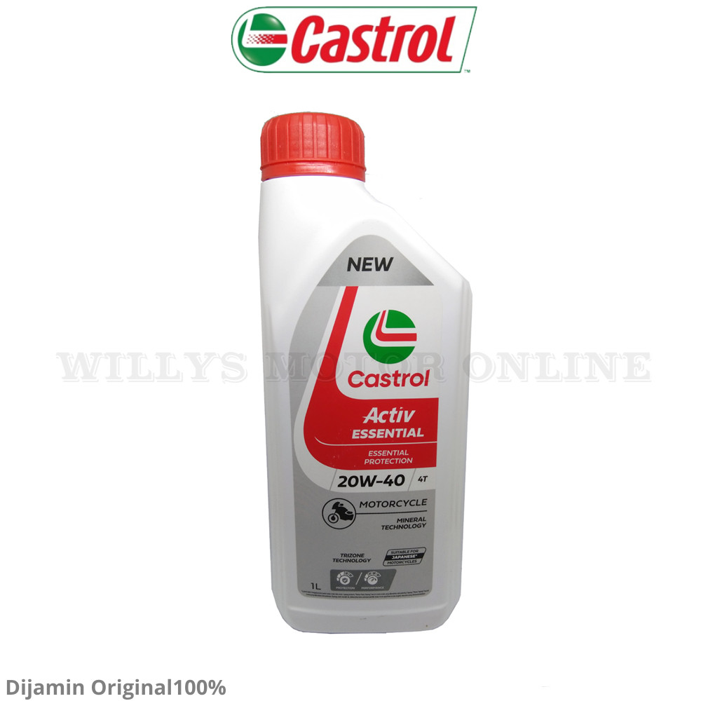Oli Castrol GO 20W-40T 1L 4T Bebek / Oli Castrol GO 1L