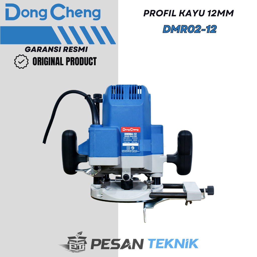 Mesin profil kayu router DONGCHENG DMR02-12 ROUTER 12mm