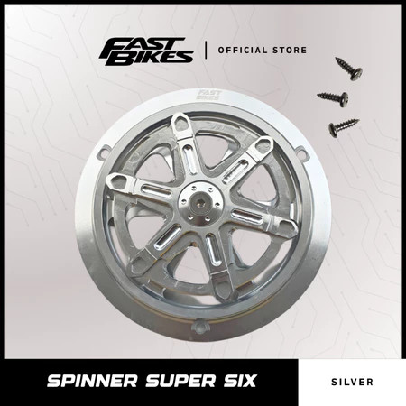 Cover Tutup Kipas Radiator Spinner Super Six Motor Vespa Sprint Scoopy Mio MaticMotor