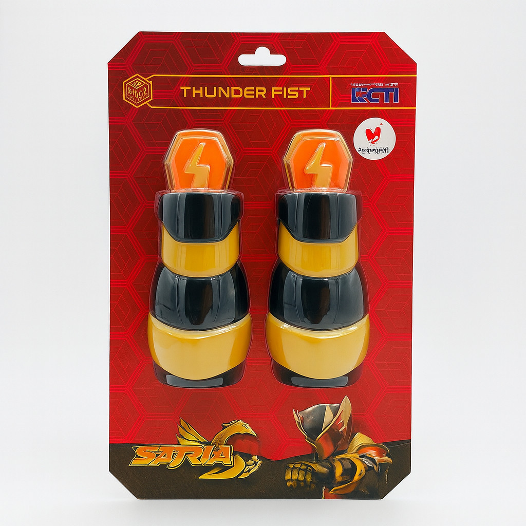 VALLPLAY Mainan Bima Thunder First Mainan Sarung Tangan Bima / Mainan Bima