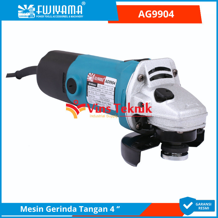 FUJIYAMA AG9904 MESIN GERINDA TANGAN 540 watt 4inch AG 9904